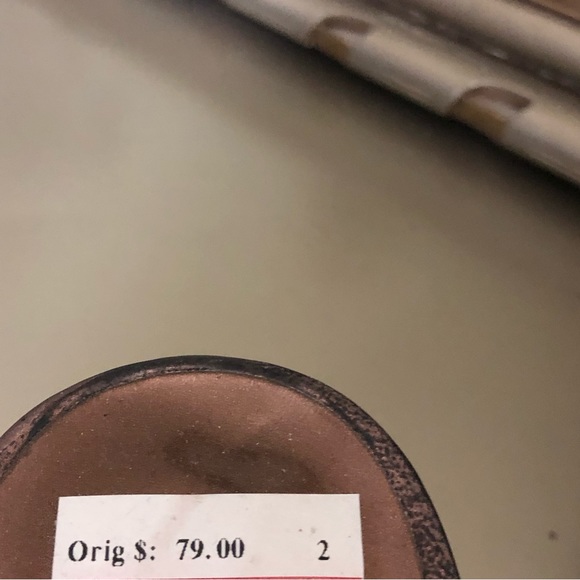 Carlos Santana Zing Brown Beaded Strappy Heels Size 8.5. - Picture 5 of 8